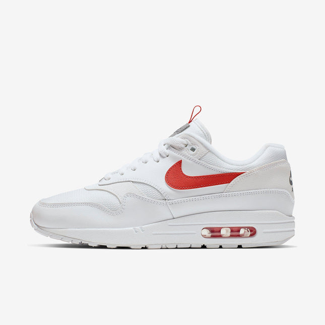 (Men's) Nike Air Max 1 'Tongue Tab White / Orange' (2019) CD1530-100 - SOLE SERIOUSS (1)