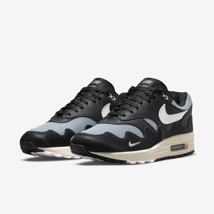 (Men's) Nike Air Max 1 x Patta 'Waves Black' (Without Bracelet) (2021) DQ0299-001 - SOLE SERIOUSS (3)