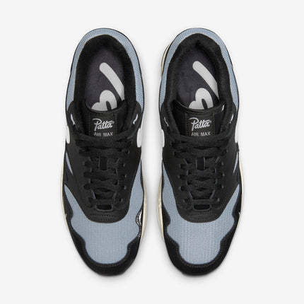 (Men's) Nike Air Max 1 x Patta 'Waves Black' (Without Bracelet) (2021) DQ0299-001 - SOLE SERIOUSS (4)