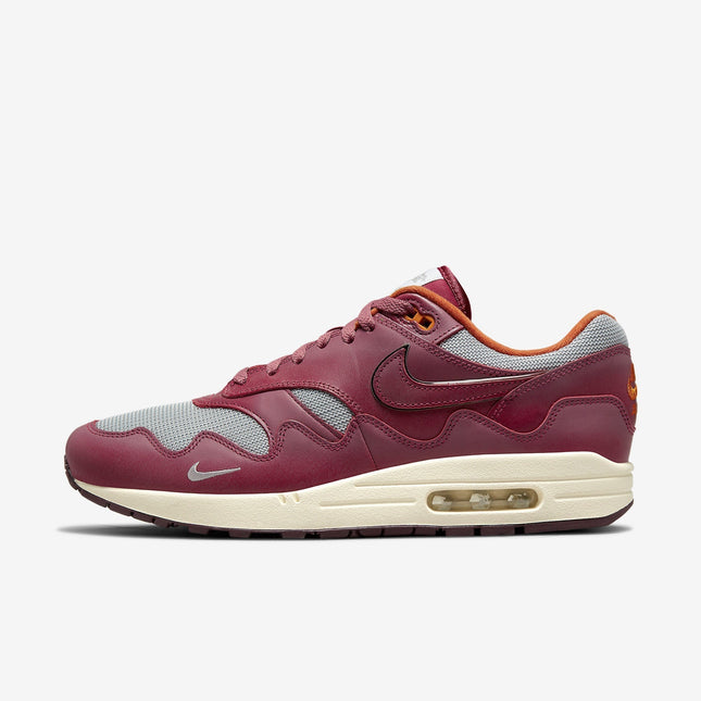 (Men's) Nike Air Max 1 x Patta 'Waves Rush Maroon' (With Bracelet) (2021) DO9549-001 - SOLE SERIOUSS (1)