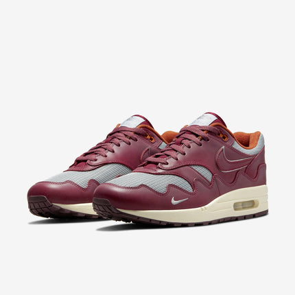 (Men's) Nike Air Max 1 x Patta 'Waves Rush Maroon' (With Bracelet) (2021) DO9549-001 - SOLE SERIOUSS (3)
