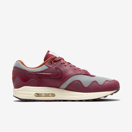 (Men's) Nike Air Max 1 x Patta 'Waves Rush Maroon' (Without Bracelet) (2021) DO9549-001 - SOLE SERIOUSS (2)