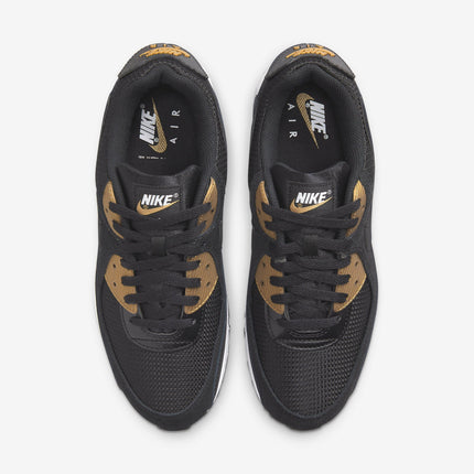 (Men's) Nike Air Max 90 'Black / Gold' (2021) DM7557-001 - SOLE SERIOUSS (4)