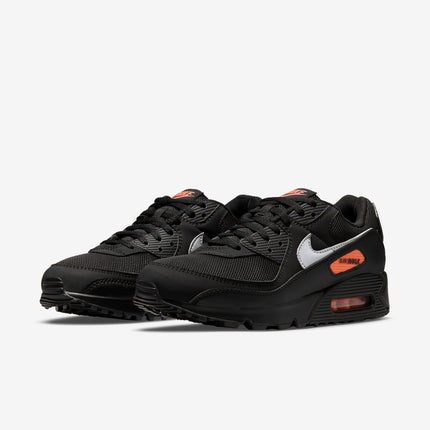 (Men's) Nike Air Max 90 'Black / Total Orange' (2021) DJ6881-001 - SOLE SERIOUSS (3)