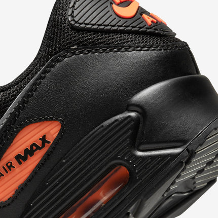 (Men's) Nike Air Max 90 'Black / Total Orange' (2021) DJ6881-001 - SOLE SERIOUSS (7)