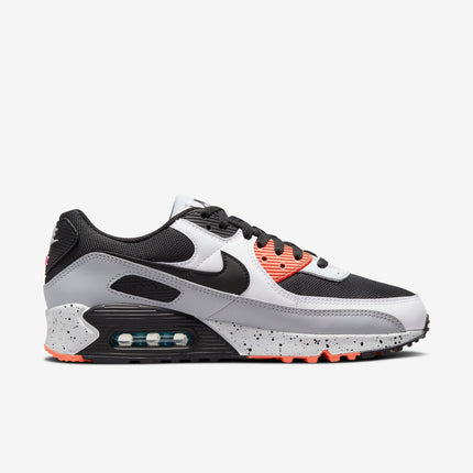 (Men's) Nike Air Max 90 'Black / Turf Orange' (2021) DC9845-100 - SOLE SERIOUSS (2)