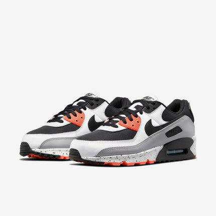 (Men's) Nike Air Max 90 'Black / Turf Orange' (2021) DC9845-100 - SOLE SERIOUSS (3)