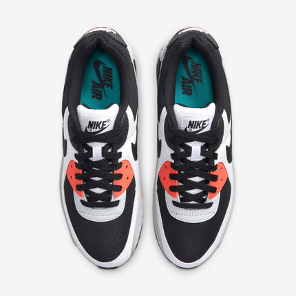 (Men's) Nike Air Max 90 'Black / Turf Orange' (2021) DC9845-100 - SOLE SERIOUSS (4)