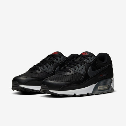 (Men's) Nike Air Max 90 'Bred / Dark Smoke Grey' (2021) DH4095-001 - SOLE SERIOUSS (3)