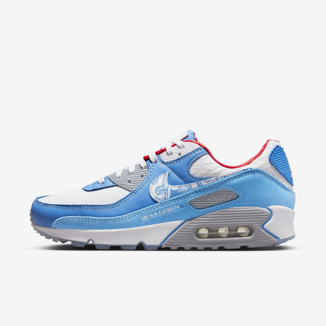 (Men's) Nike Air Max 90 DB18 x Emerson Harrell 'Doernbecher Valor Blue' (2023) FD9710-400 - SOLE SERIOUSS (1)