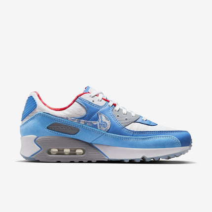 (Men's) Nike Air Max 90 DB18 x Emerson Harrell 'Doernbecher Valor Blue' (2023) FD9710-400 - SOLE SERIOUSS (2)