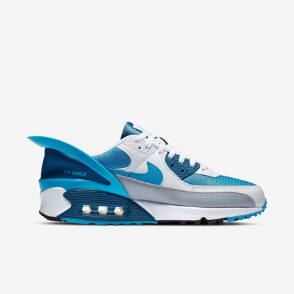 (Men's) Nike Air Max 90 FLYEASE 'Laser Blue' (2020) CZ4270-100 - SOLE SERIOUSS (2)