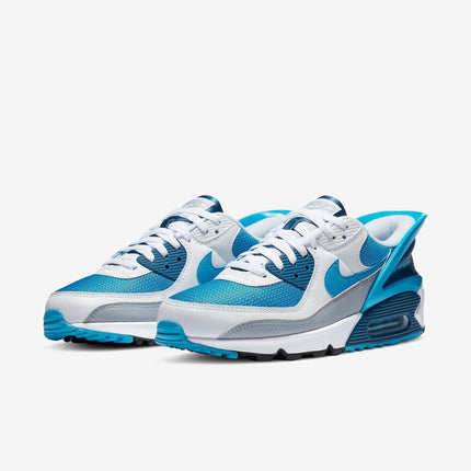 (Men's) Nike Air Max 90 FLYEASE 'Laser Blue' (2020) CZ4270-100 - SOLE SERIOUSS (3)