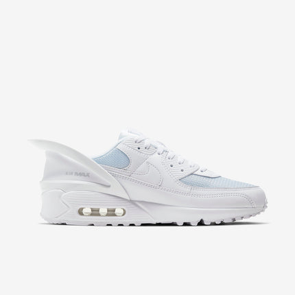 (Men's) Nike Air Max 90 Flyease 'Triple White' (2020) CU0814-102 - SOLE SERIOUSS (2)