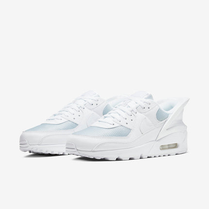 (Men's) Nike Air Max 90 Flyease 'Triple White' (2020) CU0814-102 - SOLE SERIOUSS (3)