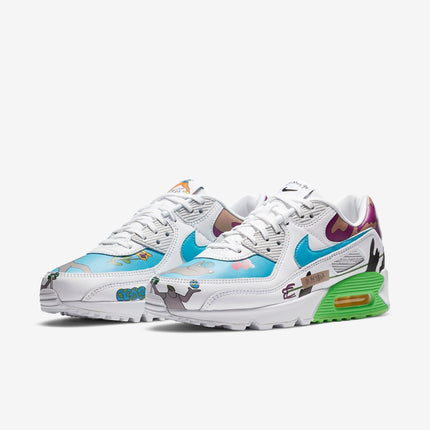 (Men's) Nike Air Max 90 Flyleather QS x Ruohan Wang 'Earth Day' (2020) CZ3992-900 - SOLE SERIOUSS (3)