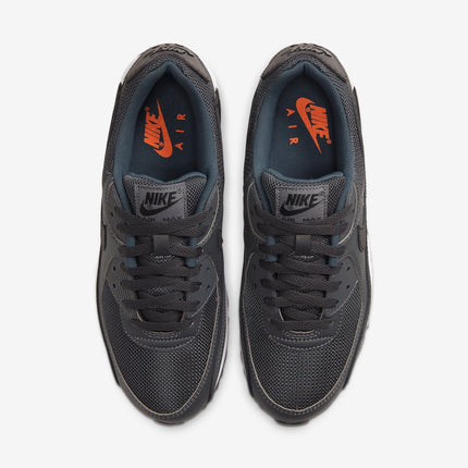 (Men's) Nike Air Max 90 'Iron Grey / Total Orange' (2020) CW7481-001 - SOLE SERIOUSS (4)