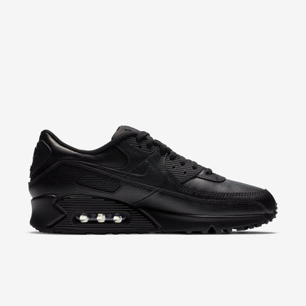 (Men's) Nike Air Max 90 LTR 'Leather Triple Black' (2020) CZ5594-001 - SOLE SERIOUSS (2)