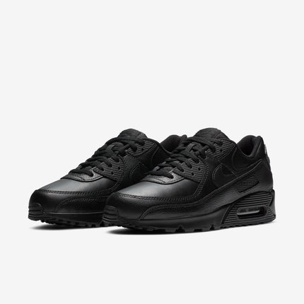 (Men's) Nike Air Max 90 LTR 'Leather Triple Black' (2020) CZ5594-001 - SOLE SERIOUSS (3)