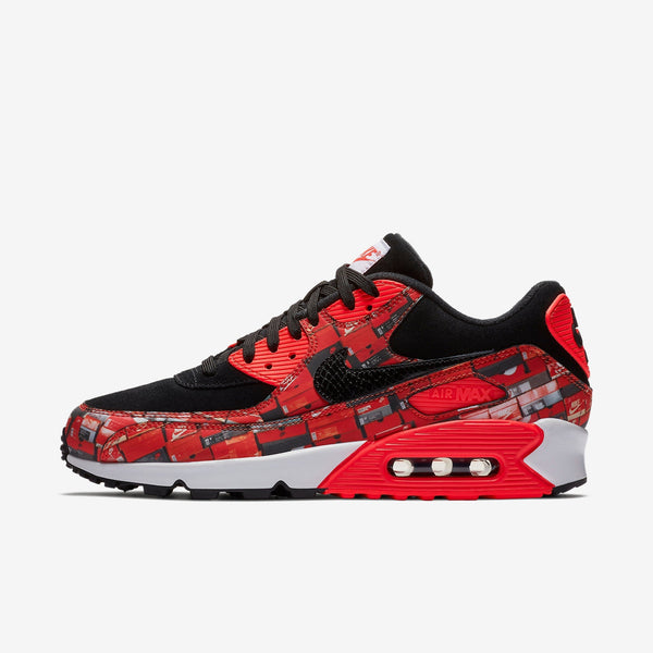 Men s Nike Air Max 90 PRNT x Atmos We Love 2020 AQ0926 001 SOLE SERIOUSS