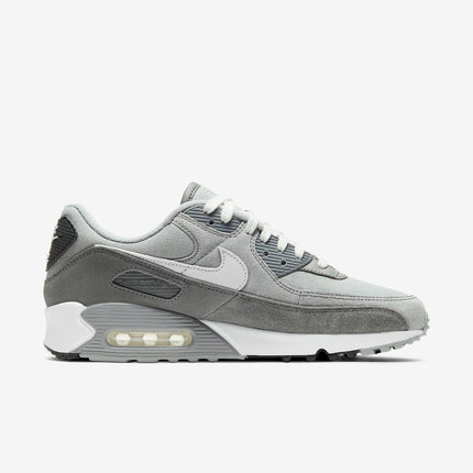 (Men's) Nike Air Max 90 Premium 'Light Smoke Grey' (2021) DA1641-001 - SOLE SERIOUSS (2)