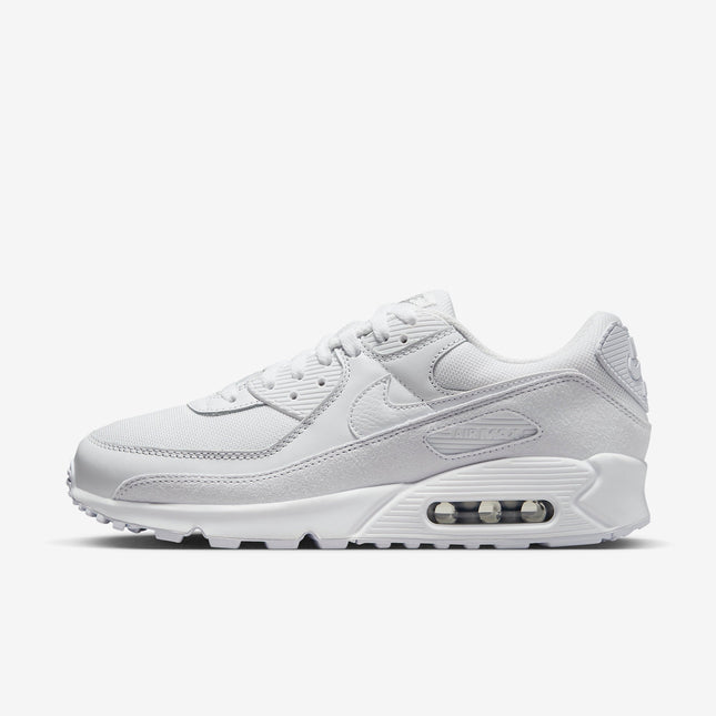 (Men's) Nike Air Max 90 Premium 'Metallic Silver' (2023) FJ4003-100 - SOLE SERIOUSS (1)