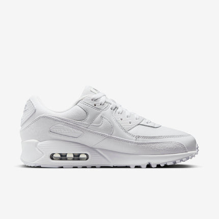 (Men's) Nike Air Max 90 Premium 'Metallic Silver' (2023) FJ4003-100 - SOLE SERIOUSS (2)