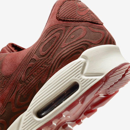 (Men's) Nike Air Max 90 QS Laser 'Mahogany' (2021) DH4689-200 - SOLE SERIOUSS (7)