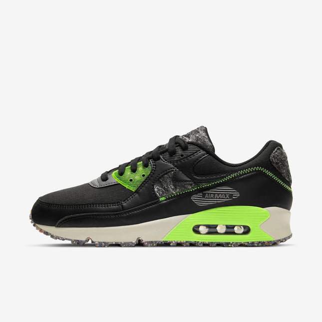 (Men's) Nike Air Max 90 'Recycled Wool Electric Green' (2021) DD0383-001 - SOLE SERIOUSS (1)