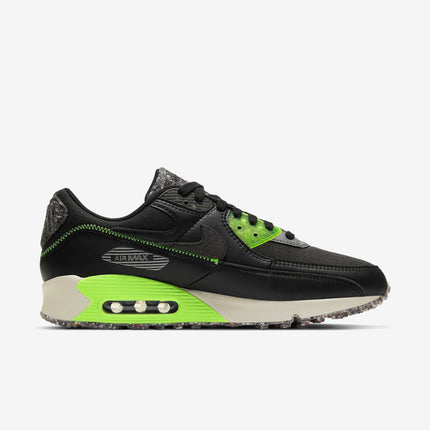 (Men's) Nike Air Max 90 'Recycled Wool Electric Green' (2021) DD0383-001 - SOLE SERIOUSS (2)