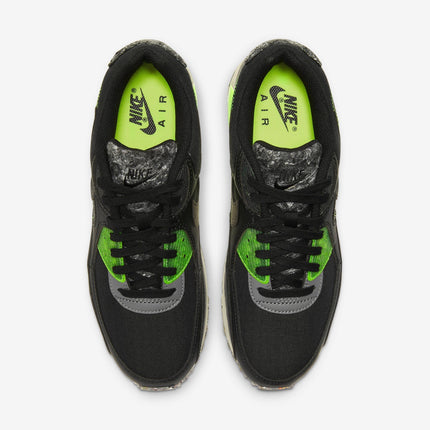 (Men's) Nike Air Max 90 'Recycled Wool Electric Green' (2021) DD0383-001 - SOLE SERIOUSS (4)