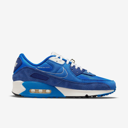 (Men's) Nike Air Max 90 SE 'First Use Signal Blue' (2021) DB0636-400 - SOLE SERIOUSS (2)