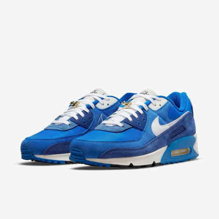 (Men's) Nike Air Max 90 SE 'First Use Signal Blue' (2021) DB0636-400 - SOLE SERIOUSS (3)