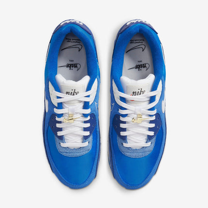 (Men's) Nike Air Max 90 SE 'First Use Signal Blue' (2021) DB0636-400 - SOLE SERIOUSS (4)