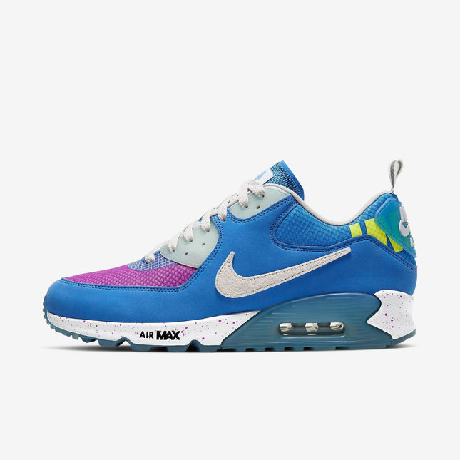(Men's) Nike Air Max 90 x Undefeated 'Pacific Blue' (2020) CQ2289-400 - SOLE SERIOUSS (1)