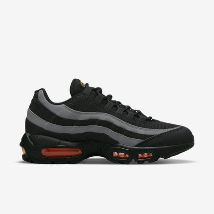 (Men's) Nike Air Max 95 'Black / Safety Orange' (2022) DX2657-001 - SOLE SERIOUSS (2)