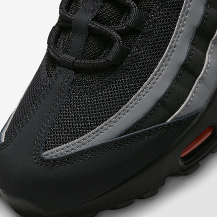 (Men's) Nike Air Max 95 'Black / Safety Orange' (2022) DX2657-001 - SOLE SERIOUSS (6)