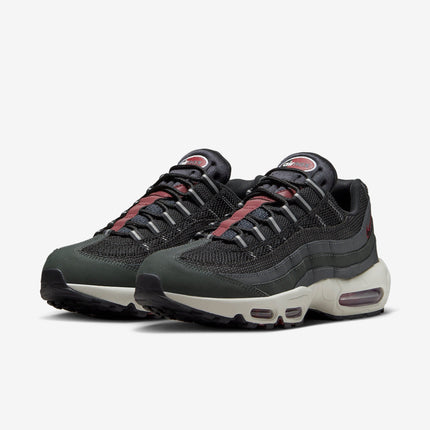 (Men's) Nike Air Max 95 Essential 'Anthracite / Team Red' (2022) DQ3982-001 - SOLE SERIOUSS (3)