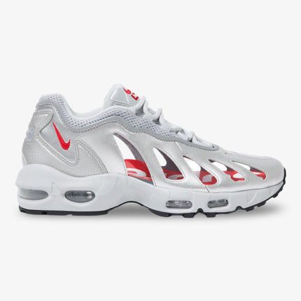 (Men's) Nike Air Max 96 x Supreme 'Metallic Silver' (2021) CV7652-001 - SOLE SERIOUSS (1)