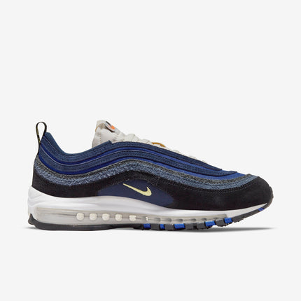 (Men's) Nike Air Max 97 SE 'Running Club Black / Royal' (2022) DH1085-001 - SOLE SERIOUSS (2)