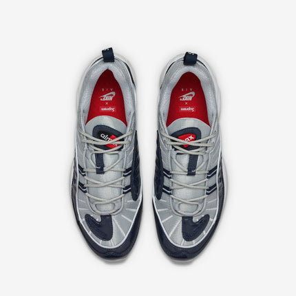 (Men's) Nike Air Max 98 x Supreme 'Obsidian' (2016) 844694-400 - SOLE SERIOUSS (4)