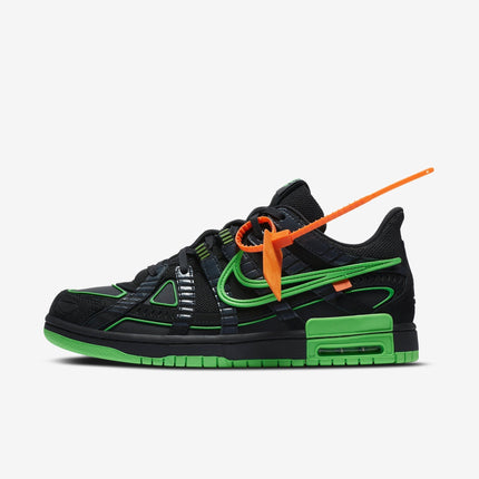 (Men's) Nike Air Rubber Dunk x Off-White 'Green Strike' (2020) CU6015-001 - SOLE SERIOUSS (1)