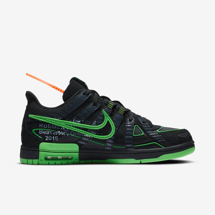 (Men's) Nike Air Rubber Dunk x Off-White 'Green Strike' (2020) CU6015-001 - SOLE SERIOUSS (2)