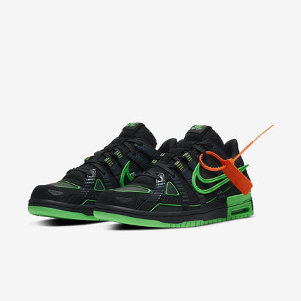 (Men's) Nike Air Rubber Dunk x Off-White 'Green Strike' (2020) CU6015-001 - SOLE SERIOUSS (3)