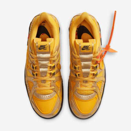 (Men's) Nike Air Rubber Dunk x Off-White 'University Gold' (2020) CU6015-700 - SOLE SERIOUSS (4)