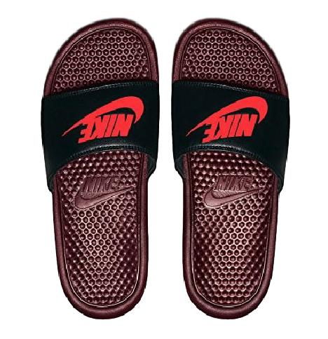 (Men's) Nike Benassi JDI Slide 'Dark Red' () 343880-601 - SOLE SERIOUSS (1)