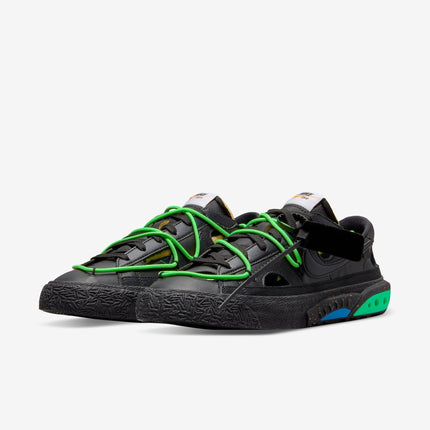 (Men's) Nike Blazer Low '77 x Off-White 'Electro Green' (2022) DH7863-001 - SOLE SERIOUSS (3)