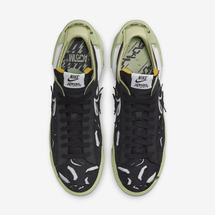 (Men's) Nike Blazer Low x Acronym 'Black Olive Aura' (2022) DO9373-001 - SOLE SERIOUSS (4)