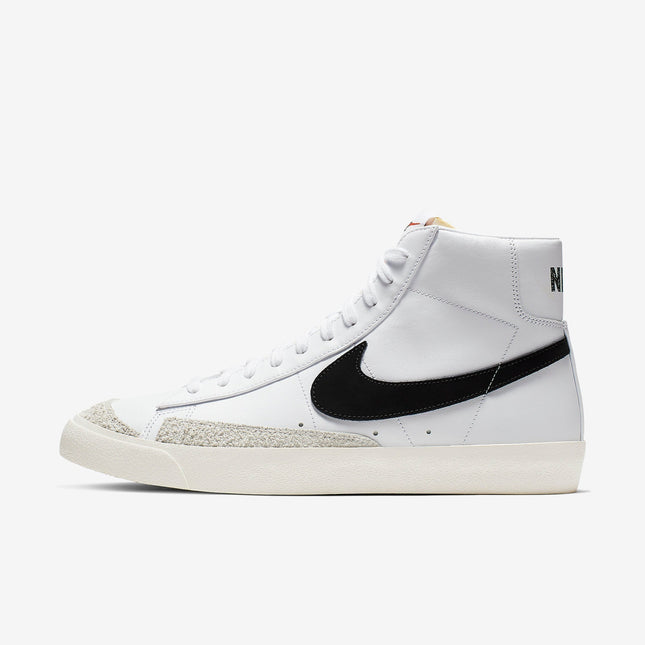 (Men's) Nike Blazer Mid '77 Vintage 'White / Black' (2019) BQ6806-100 - SOLE SERIOUSS (1)