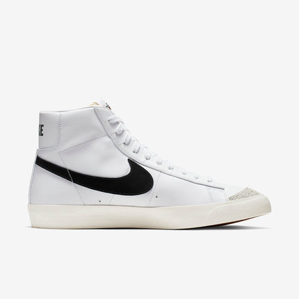 (Men's) Nike Blazer Mid '77 Vintage 'White / Black' (2019) BQ6806-100 - SOLE SERIOUSS (2)